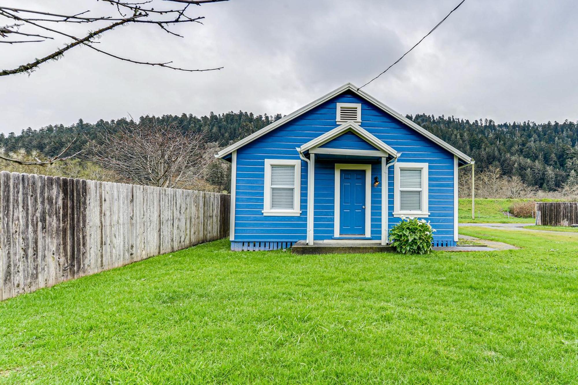 Cozy Norcal Cottage 2 Mi To Redwoods And Beaches! Orick Buitenkant foto