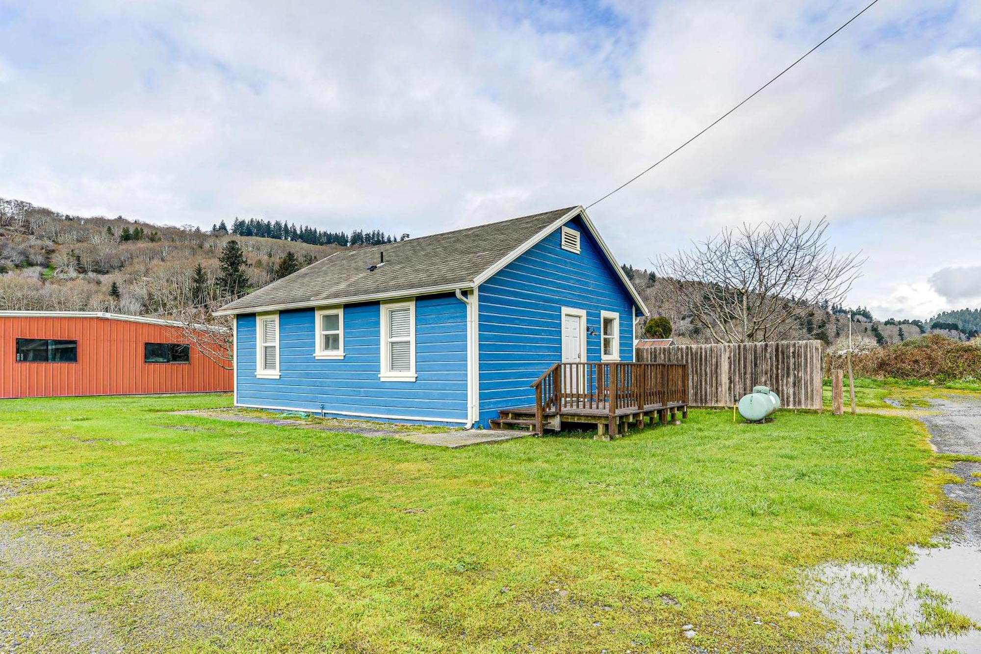 Cozy Norcal Cottage 2 Mi To Redwoods And Beaches! Orick Buitenkant foto