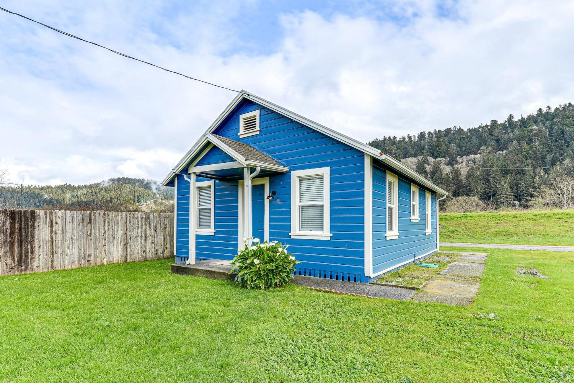 Cozy Norcal Cottage 2 Mi To Redwoods And Beaches! Orick Buitenkant foto